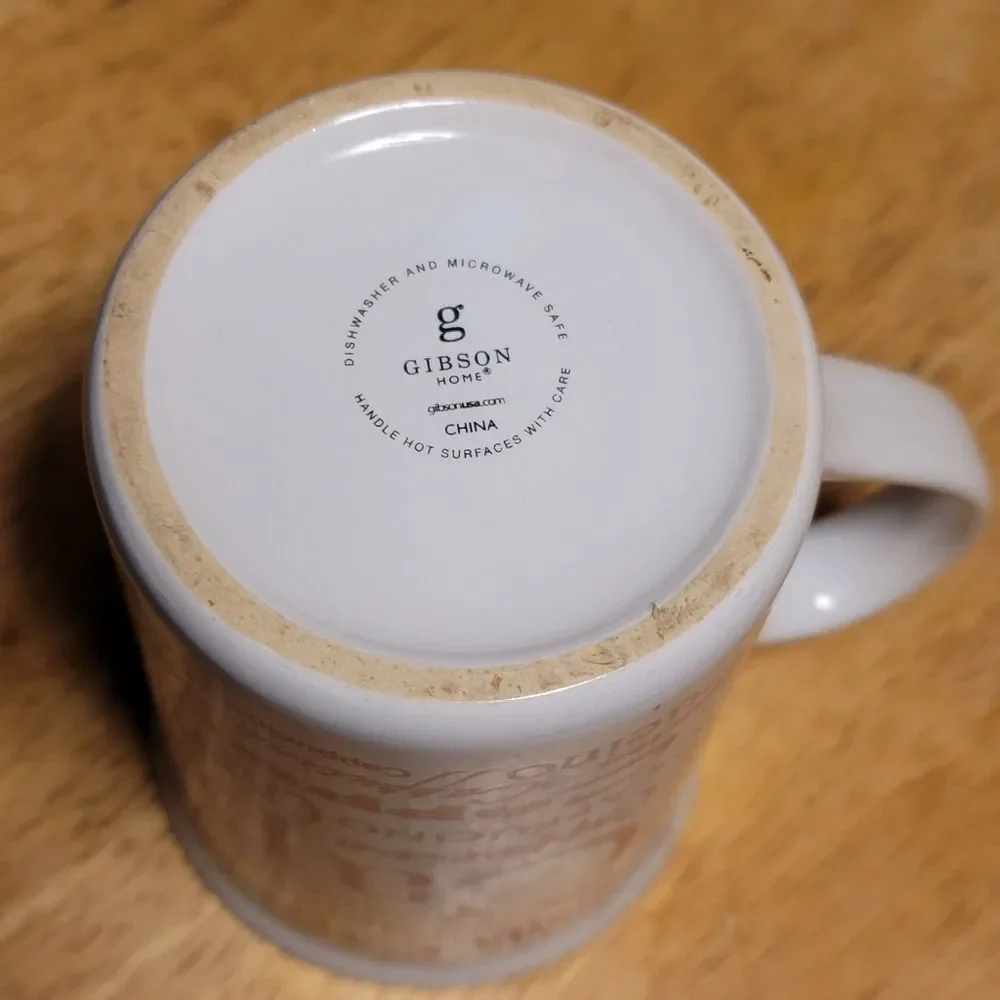 Cappuccino Mug, by Gibson.